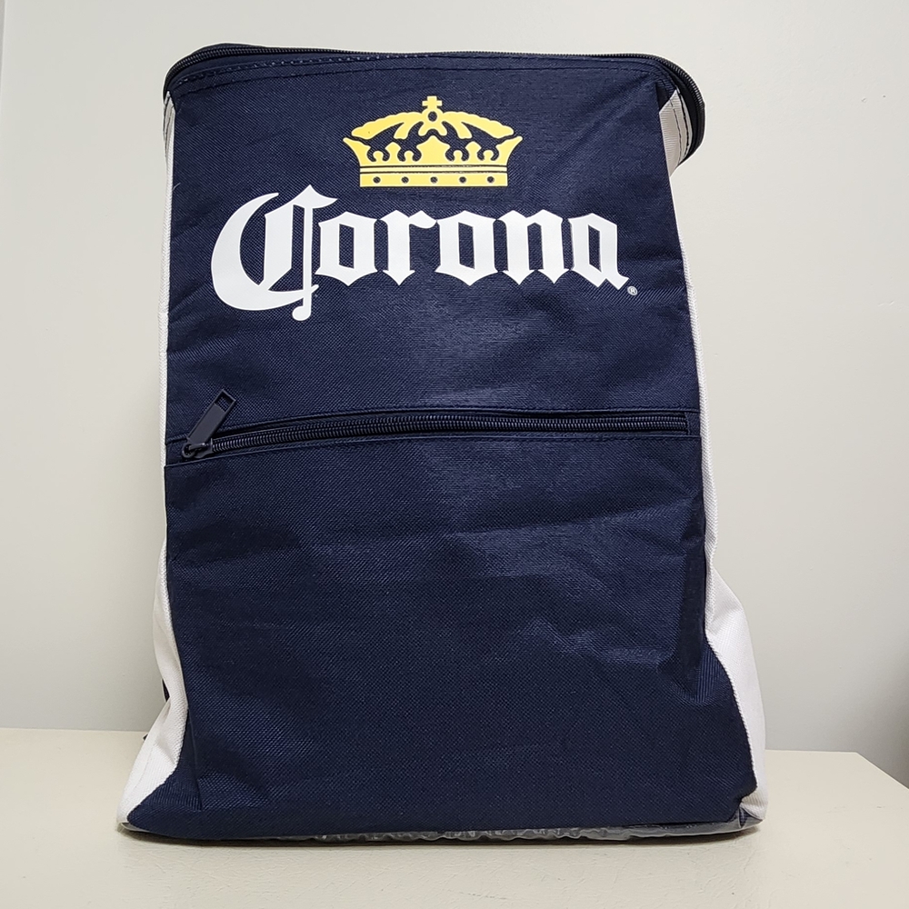 Corona Dark Blue Backpack with Cooler Feature